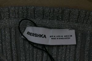 Bershka Silver Tube Top