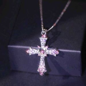Y2k Cross Pendant