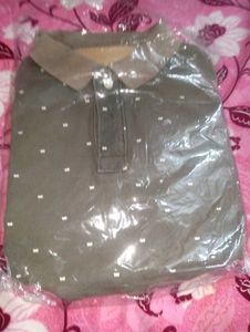 Stylish Olive Green Polo Shirt