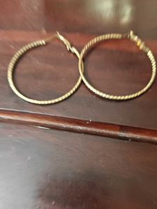Gold Hoop Earrings