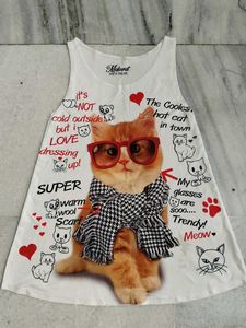 Cool Cat Graphic Tank