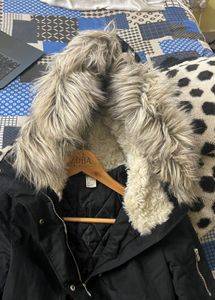 Fur Cap Winter Jacket