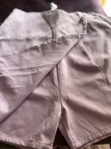 Lilac Skirt + Shorts