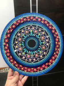 Mandala Round Board