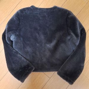 Zara Faux Fur fireman jacket