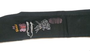 Girls Fancy embroidery Jeans ,4 Buttons