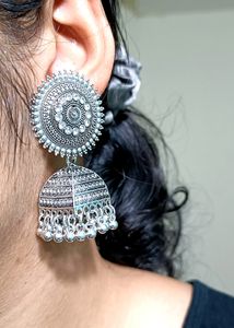 Ethnic Earrings With Surprise Freebie