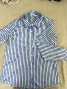 Striped Blue Shirt