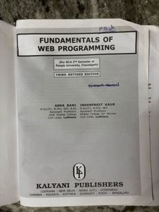 Fundamental Of Web Programming