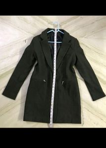 Elegant Olive Coat