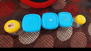 Kitchen Food Containers With Cello Water Bottle