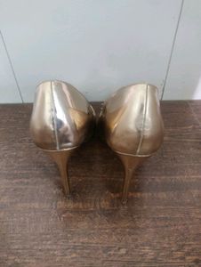 Catwalk Gold Stilletos