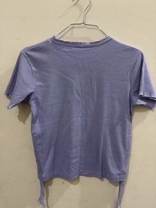 Lavender Casual T-shirt
