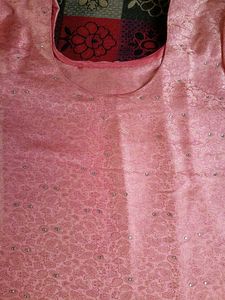 Banarasi Pink Suit