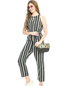 Striped Jumpsuit
