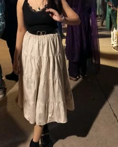 Tiered Maxi Skirt