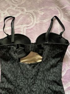 Bebe Black Lace Mini Dress/Top