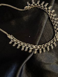oxidised necklace