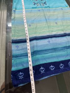 Blue Kurta Set With Dupatta