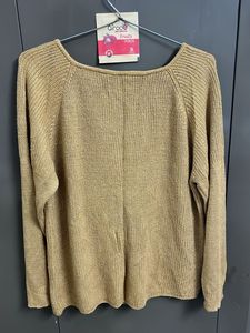 Golden Knit Sweater