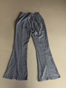 Grey bootcut Trousers