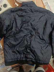 Navy Blue Puffer Jacket