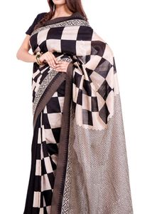 Handmade Chanderi Silk Saree