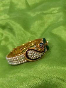 Elegant Peacock Bangle