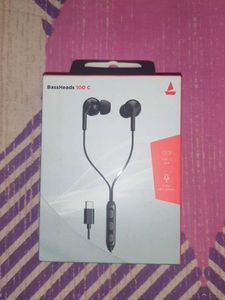 Boat Type C Wired Earphones