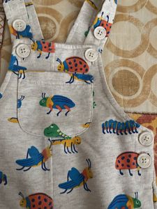Baby Boy Dungaree Shorts 3-6 Months