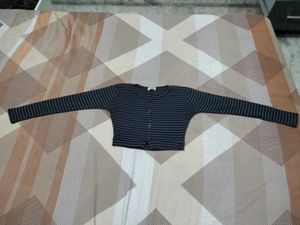 Striped Cropped Top