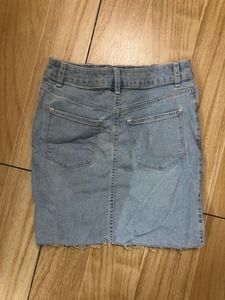 Blue Denim Skirt Size 28(waist)