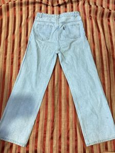 Light Wash Wide Leg Jeans