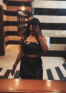 Leather Top- Stretchable From Back