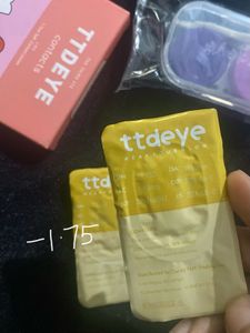 TTDEYE Yearly Powered Contact Lens Colored