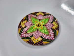 Hand Painted Mandala magnet/ painting
