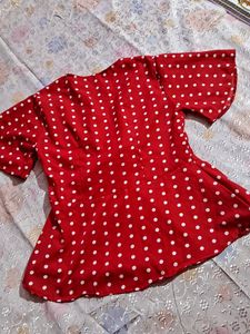 Red Polka Dot T-shirt