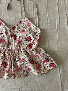 Floral Peplum Top🌸