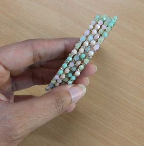 Pastel Beaded Hair Clips