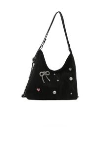 rhinestone black bag