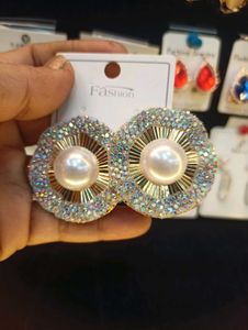 Pearl Stud Earrings