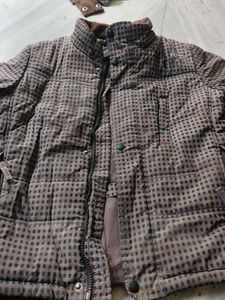 Checkered Padded Jacket Uropean Brand