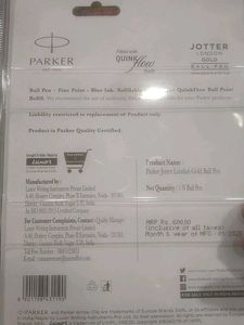 Parker Jotter London Gold Pen Set