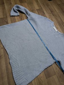 Blue Knit Sweater