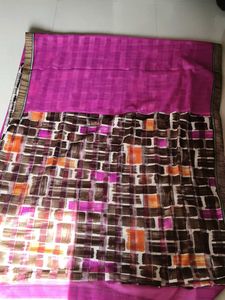 Stylish Patterned Saree