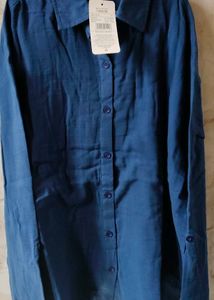 Blue Shirt &amp; Shorts Set