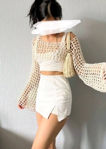 Crochet White Shrug