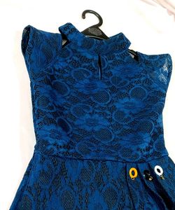 Blue Lace Dress