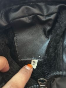 Black Faux Leather Jacket