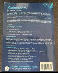 R.D. Sharma Mathematics Class XI